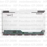 Матрица для ноутбука HP Pavilion G7-2008 (1600x900 HD+) TN, 40pin, Глянцевая