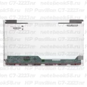 Матрица для ноутбука HP Pavilion G7-2223nr (1600x900 HD+) TN, 40pin, Глянцевая