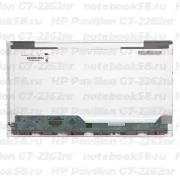 Матрица для ноутбука HP Pavilion G7-2262nr (1600x900 HD+) TN, 40pin, Глянцевая