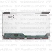 Матрица для ноутбука HP Pavilion G7-1175 (1600x900 HD+) TN, 40pin, Глянцевая