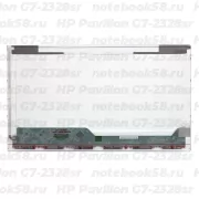 Матрица для ноутбука HP Pavilion G7-2328sr (1600x900 HD+) TN, 40pin, Глянцевая