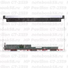 Матрица для ноутбука HP Pavilion G7-2359 (1600x900 HD+) TN, 40pin, Матовая