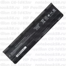 Аккумулятор для ноутбука HP Pavilion G6-1d63nr (Li-Ion 5200mAh, 10.8V) OEM