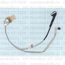 Шлейф матрицы для ноутбука HP Pavilion G7-1329 (40pin LVDS, LED)