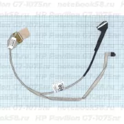 Шлейф матрицы для ноутбука HP Pavilion G7-1075nr (40pin LVDS, LED)