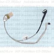 Шлейф матрицы для ноутбука HP Pavilion G7-1102er (40pin LVDS, LED)