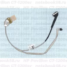 Шлейф матрицы для ноутбука HP Pavilion G7-1200er (40pin LVDS, LED)