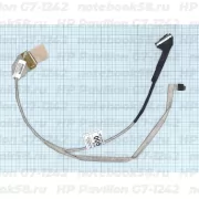 Шлейф матрицы для ноутбука HP Pavilion G7-1242 (40pin LVDS, LED)