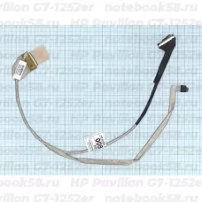 Шлейф матрицы для ноутбука HP Pavilion G7-1252er (40pin LVDS, LED)