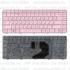 Клавиатура для ноутбука HP Pavilion G6-1084 Розовая