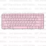 Клавиатура для ноутбука HP Pavilion G6-1155er Розовая
