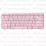 Клавиатура для ноутбука HP Pavilion G6-1163 Розовая