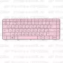 Клавиатура для ноутбука HP Pavilion G6-1225er Розовая