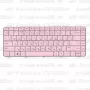 Клавиатура для ноутбука HP Pavilion G6-1255sr Розовая