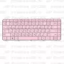 Клавиатура для ноутбука HP Pavilion G6-1256 Розовая
