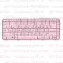 Клавиатура для ноутбука HP Pavilion G6-1262er Розовая