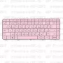 Клавиатура для ноутбука HP Pavilion G6-1293 Розовая
