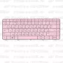 Клавиатура для ноутбука HP Pavilion G6-1318er Розовая