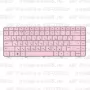 Клавиатура для ноутбука HP Pavilion G6-1318sr Розовая