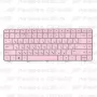 Клавиатура для ноутбука HP Pavilion G6-1a00 Розовая