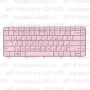 Клавиатура для ноутбука HP Pavilion G6-1c71 Розовая