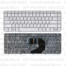 Клавиатура для ноутбука HP Pavilion G6-1022 Серебристая