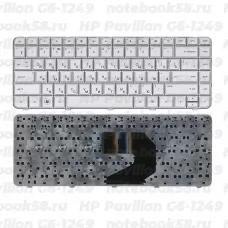 Клавиатура для ноутбука HP Pavilion G6-1249 Серебристая