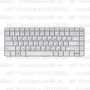 Клавиатура для ноутбука HP Pavilion G6-1255sr Серебристая
