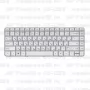 Клавиатура для ноутбука HP Pavilion G6-1286 Серебристая