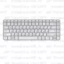 Клавиатура для ноутбука HP Pavilion G6-1307 Серебристая