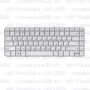 Клавиатура для ноутбука HP Pavilion G6-1308 Серебристая