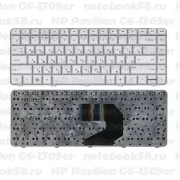 Клавиатура для ноутбука HP Pavilion G6-1309er Серебристая