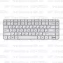 Клавиатура для ноутбука HP Pavilion G6-1312sr Серебристая