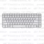 Клавиатура для ноутбука HP Pavilion G6-1319sr Серебристая