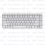 Клавиатура для ноутбука HP Pavilion G6-1320 Серебристая