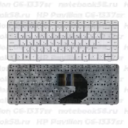 Клавиатура для ноутбука HP Pavilion G6-1337sr Серебристая