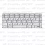 Клавиатура для ноутбука HP Pavilion G6-1387 Серебристая