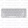 Клавиатура для ноутбука HP Pavilion G6-1a00 Серебристая