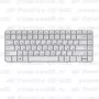 Клавиатура для ноутбука HP Pavilion G6-1a55 Серебристая