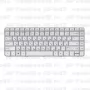Клавиатура для ноутбука HP Pavilion G6-1a65 Серебристая