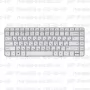Клавиатура для ноутбука HP Pavilion G6-1b49 Серебристая