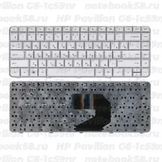 Клавиатура для ноутбука HP Pavilion G6-1c59nr Серебристая