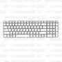 Клавиатура для ноутбука HP Pavilion G6-2032 Белая, без рамки