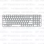 Клавиатура для ноутбука HP Pavilion G6-2033nr Белая, без рамки