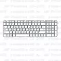 Клавиатура для ноутбука HP Pavilion G6-2071 Белая, без рамки