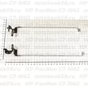 Петли матрицы для ноутбука HP Pavilion G7-1062 (левая + правая)