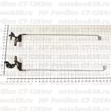 Петли матрицы для ноутбука HP Pavilion G7-1269nr (левая + правая)
