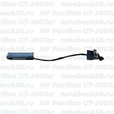 Шлейф жесткого диска для ноутбука HP Pavilion G7-2003sr (6+7pin)