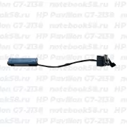 Шлейф жесткого диска для ноутбука HP Pavilion G7-2138 (6+7pin)