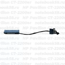 Шлейф жесткого диска для ноутбука HP Pavilion G7-2200er (6+7pin)